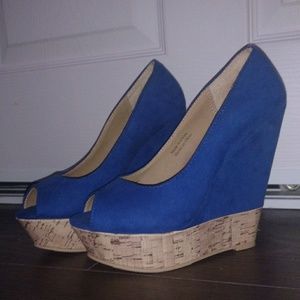 Forever 21 Suede Wedges